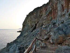 Avvakospilio (Osios Kosmas Erimitis) Cave  - CRETE