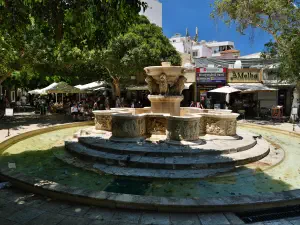 Heraklion Morosini Fountain  - CRETE