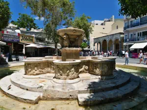 Heraklion Morosini Fountain  - CRETE