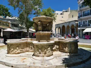 Heraklion Morosini Fountain  - CRETE