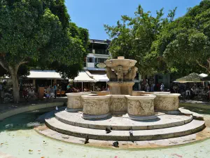 Heraklion Morosini Fountain  - CRETE