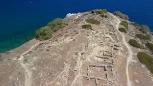 Ancient Tripitos Hellenistic Town  - CRETE