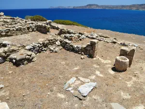 Ancient Tripitos Hellenistic Town  - CRETE