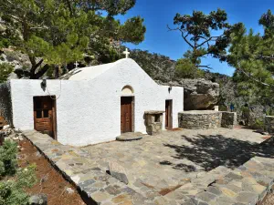 Butterfly (Orino) Gorge - Sotiros Christos Church  - CRETE