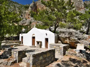 Butterfly (Orino) Gorge - Sotiros Christos Church  - CRETE