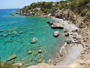 Grias Pidima (Bonda) Beach  - CRETE