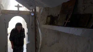 Kalamafka Timios Stavros Church  - CRETE