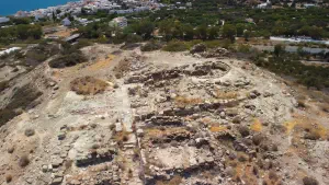 Pyrgos Minoan Settlement at Myrtos  - CRETE
