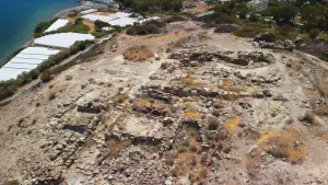 Pyrgos Minoan Settlement at Myrtos  - CRETE