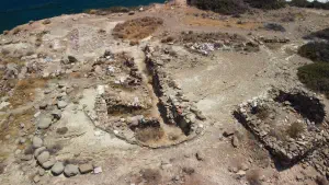 Pyrgos Minoan Settlement at Myrtos  - CRETE