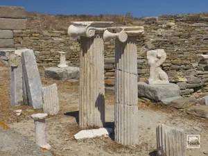Granite Monument  - DELOS