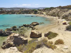 Aspros Gremos Beach  - PAROS