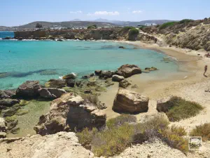 Aspros Gremos Beach  - PAROS