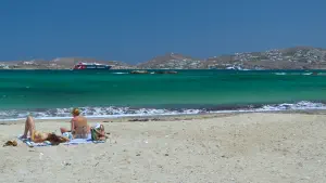 Delfini Beach  - PAROS