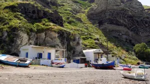 Caldera (Apothikes) Beach  - SANTORINI