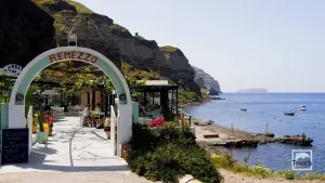 Caldera (Apothikes) Beach  - SANTORINI