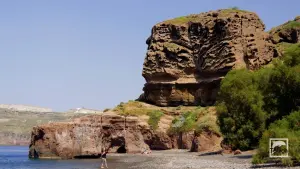 Caldera (Apothikes) Beach  - SANTORINI
