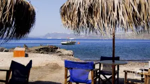 Caldera (Apothikes) Beach  - SANTORINI
