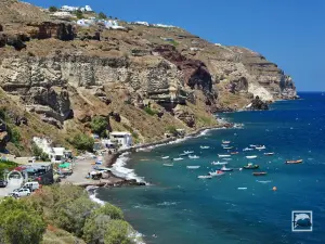 Caldera (Apothikes) Beach  - SANTORINI