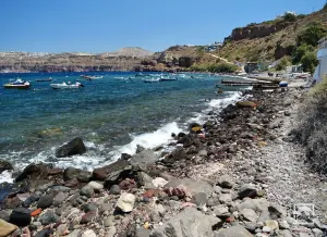 Caldera (Apothikes) Beach  - SANTORINI