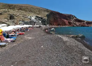 Red (Kokkini) Beach  - SANTORINI