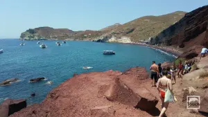 Red (Kokkini) Beach  - SANTORINI