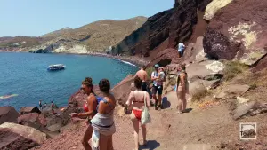 Red (Kokkini) Beach  - SANTORINI