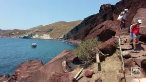 Red (Kokkini) Beach  - SANTORINI