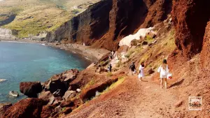Red (Kokkini) Beach  - SANTORINI