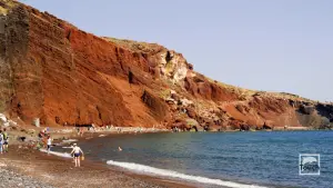 Red (Kokkini) Beach  - SANTORINI