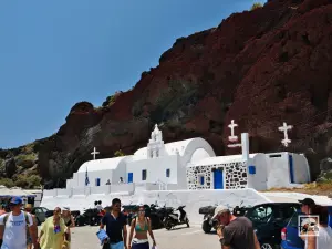 Red Beach - Agios Nikolaos Church  - SANTORINI
