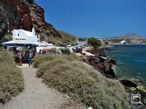 Red Beach - Agios Nikolaos Church  - SANTORINI