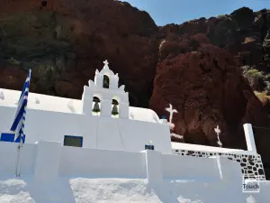 Red Beach - Agios Nikolaos Church  - SANTORINI