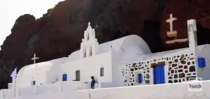 Red Beach - Agios Nikolaos Church  - SANTORINI