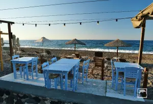 Vourvoulos Beach  - SANTORINI