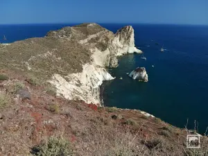 White (Aspri) Beach  - SANTORINI