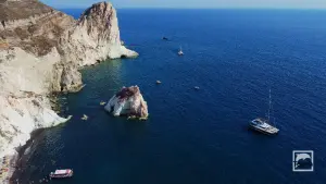 White (Aspri) Beach  - SANTORINI
