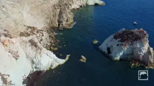 White (Aspri) Beach  - SANTORINI