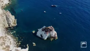 White (Aspri) Beach  - SANTORINI