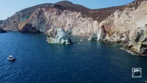 White (Aspri) Beach  - SANTORINI