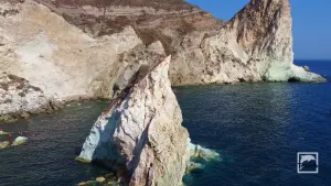 White (Aspri) Beach  - SANTORINI