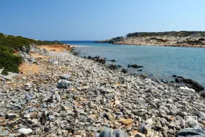 Panagia tou Ammoudi Beach - and Agios Fokas Church  - ASTYPALEA