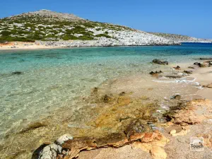 Panagia tou Ammoudi Beach - and Agios Fokas Church  - ASTYPALEA