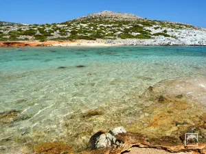 Panagia tou Ammoudi Beach - and Agios Fokas Church  - ASTYPALEA