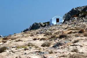 Panagia tou Ammoudi Beach - and Agios Fokas Church  - ASTYPALEA