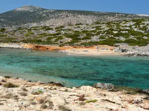 Panagia tou Ammoudi Beach - and Agios Fokas Church  - ASTYPALEA