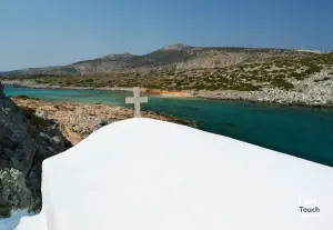 Panagia tou Ammoudi Beach - and Agios Fokas Church  - ASTYPALEA