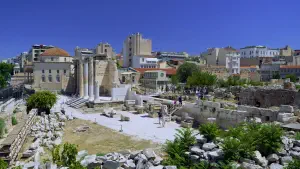 Hadrians Library  - ATHENS
