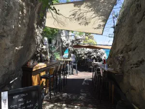 Lefkes Remetzo Cafe  - KEFALONIA