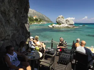 Lefkes Remetzo Cafe  - KEFALONIA